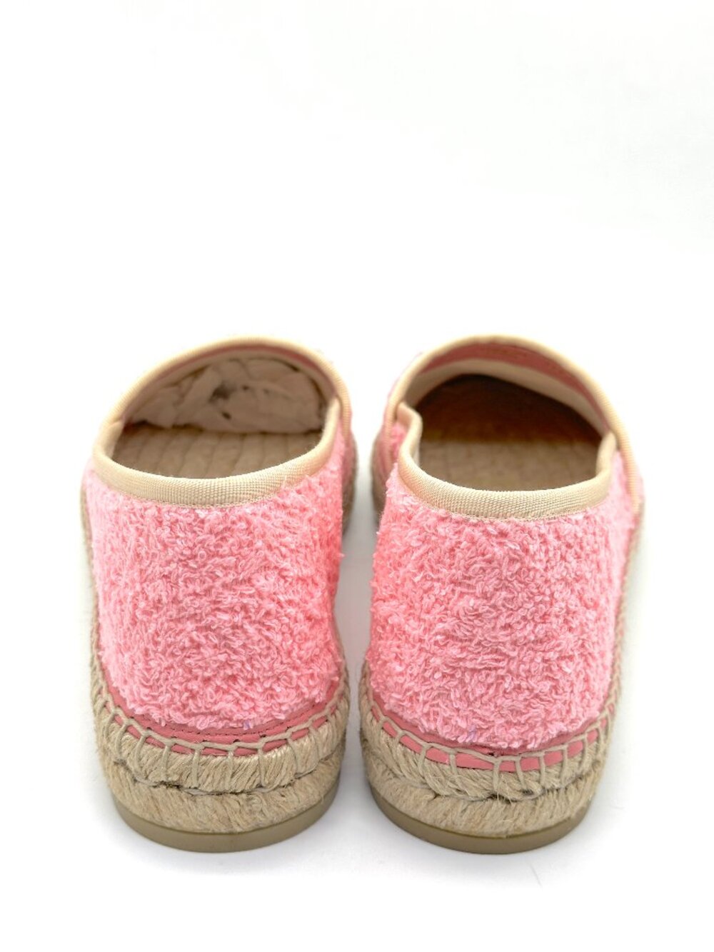 Gucci GG Logo Monogram Terry Espadrilles Flats Shoes - Picture 9 of 15